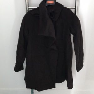 Brown designer coat